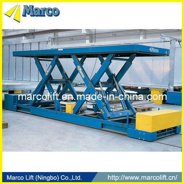 4 Ton Marco Twin Scissor Lift Table dengan kapasitas berat
