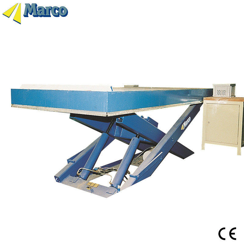 Stasioner 2 Ton CE Disetujui Marco Single Scissor Lift Table dengan Sertifikasi CE