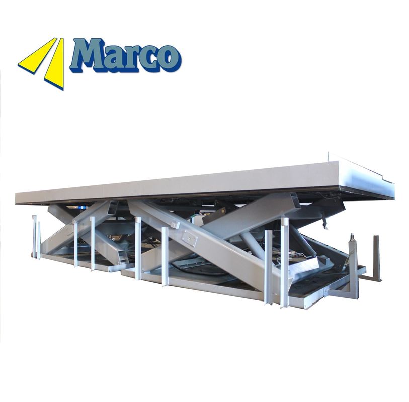 Platform angkat gunting hidrolik untuk pemeriksaan sinar-X kendaraan yang tepat M5-050040-D4/2L