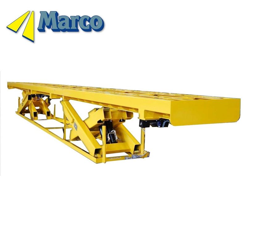 20000kg Kapasitas Gudang Crane Industri Hydraulic Scissor Lift untuk perakitan truk Lin