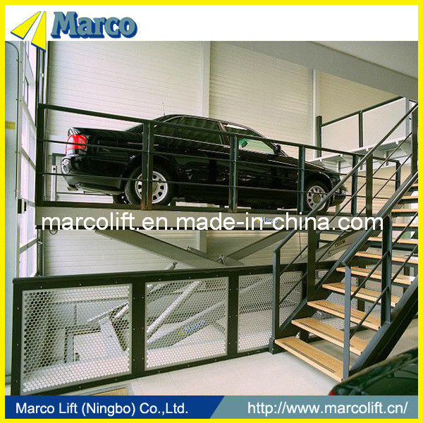 CE Disetujui Marco Car Carrier Car Scissor Lift Table untuk Crane Workshop Versatile