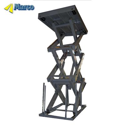 4500kg Kapasitas M5-045450-D2/3H Tabel Angkat Gunting Hidraulik dengan Efisiensi Eropa