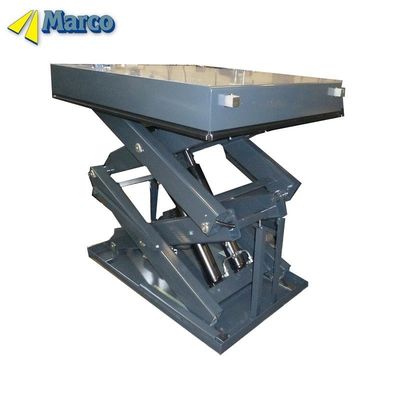 3000kg Kapasitas Crane Kapal oleh Marco Disesuaikan Hydraulic Gunting Lifting Table